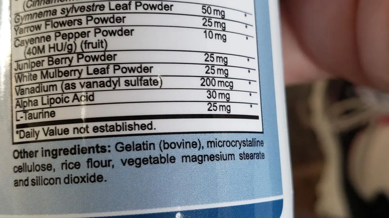 What Are the Ingredients in Blood Sugar Blaster
